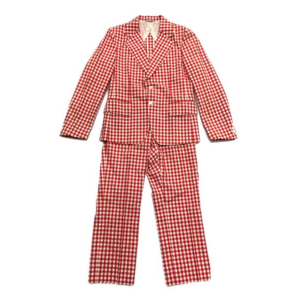 ローブドシャンブルコムデギャルソン テーラードジャケット ギンガム