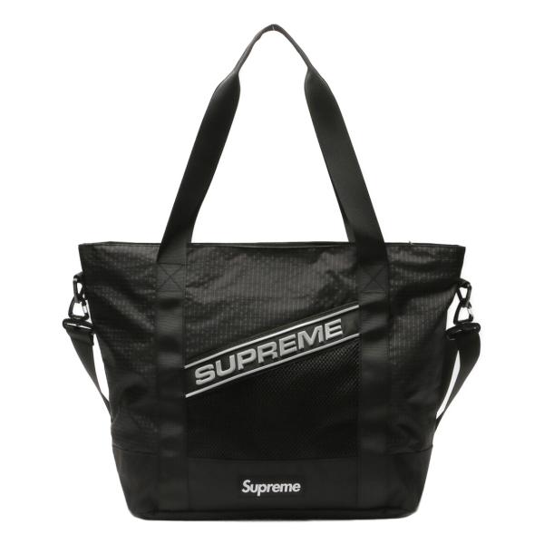 Supreme（シュプリーム） 美品 トートバッグ リフレクターロゴブラック