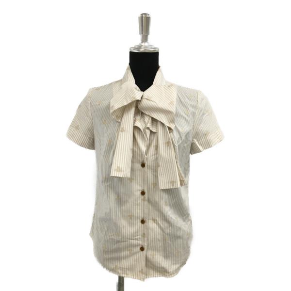 ヴィヴィアンウエストウッドレッドレーベル　ストライプ柄半袖シャツ Vivienne Westwood - ヴィヴィアンウエストウッドレッドレーベル