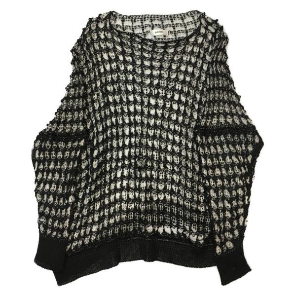 サルバム メッシュオーバーニット Mesh over knit 21ss メンズ SIZE L