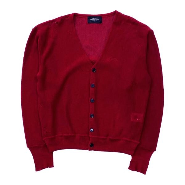 アンユーズド カーディガン 12G Damege Cardigan 21ss メンズ SIZE 3  