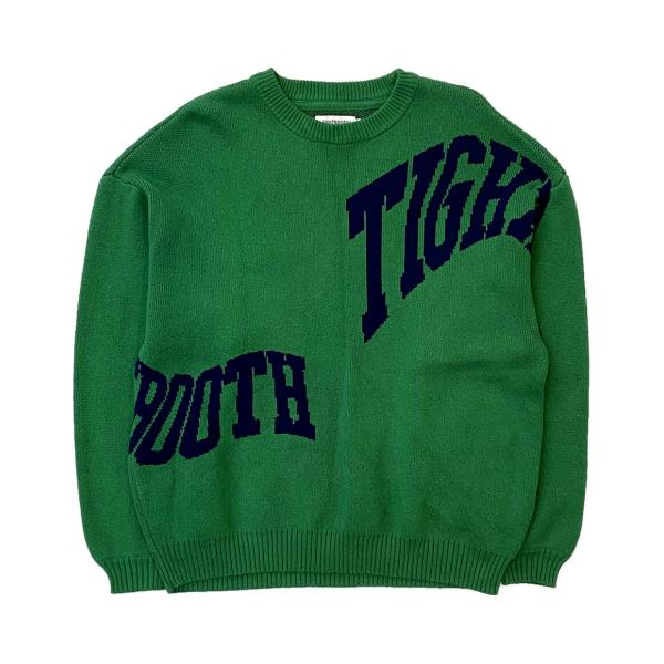 タイトブース ニット ACID LOGO KNIT SWEATER メンズ SIZE M TIGHT