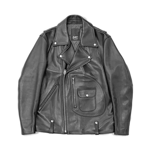 デンハム ライダースジャケット BIKER JACKET メンズ SIZE XL