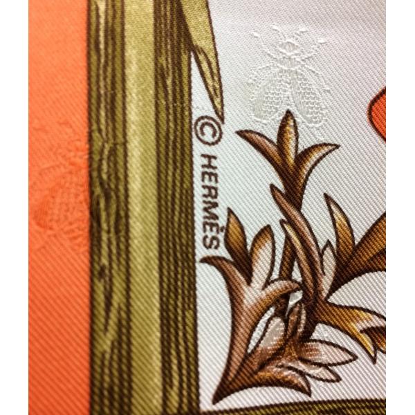 エルメス カレ90 シルクスカーフ Herbier de Gavarnie(ガヴァルニー圏 ...