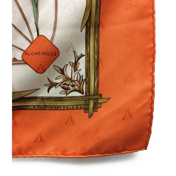 エルメス カレ90 シルクスカーフ Herbier de Gavarnie(ガヴァルニー圏 ...