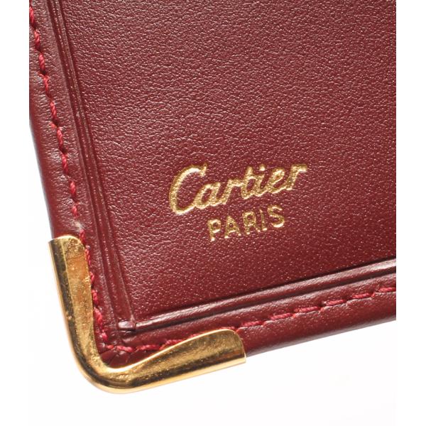 美品 カルティエ 二つ折り財布 マストライン ユニセックス Cartier 中古 :a124666002:hugall fashion ハグ