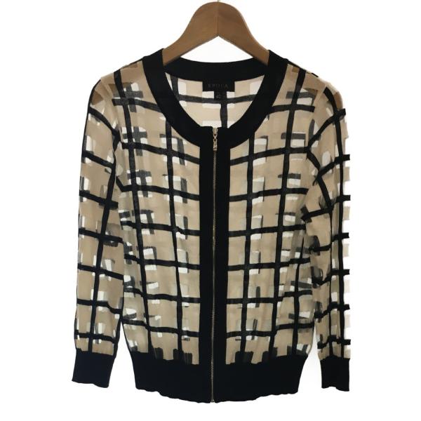 美品 エポカ ジップアップカーディガン レディース SIZE 40 (S