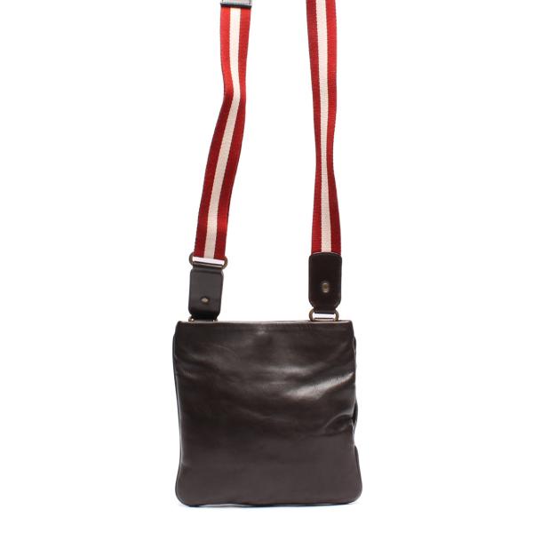 バリー レザーショルダーバッグ ユニセックス BALLY 中古 バリー レザーショルダーバッグ ユニセックス BALLY 中古