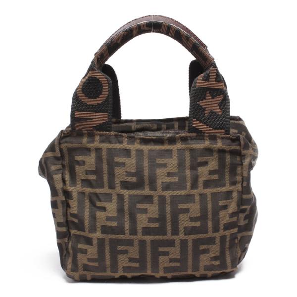 FENDI 美品 フェンディ ポーチ ズッカ 241-26541-09 レディース