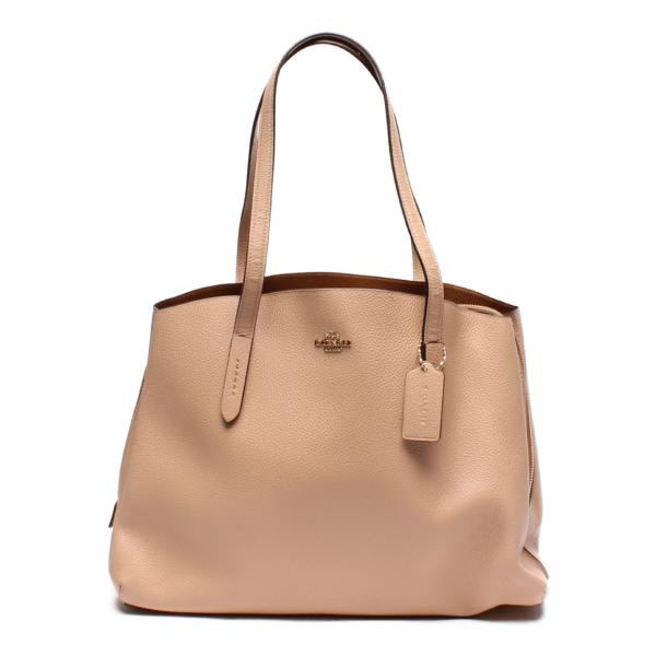 COACH バッグ トートバッグ 鞄 ハンドバッグ PVC レザー 革 中古 COACH 美品 コーチ レザートートバッグ 52547 レディース 中古