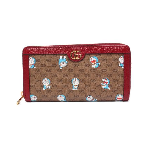 グッチ ラウンドファスナー長財布 ドラえもん×Gucci 647787 0416