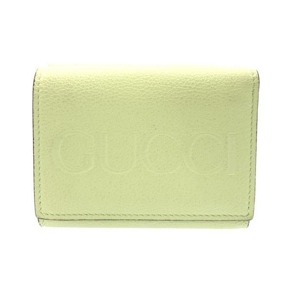 値下げ【極美品】GUCCI 三つ折財布 グッチ 三つ折り財布 731694 2067 レディース GUCCI 中古 : Rehello by