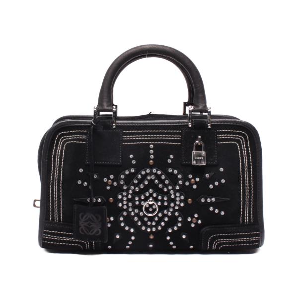 ロエベ ハンドバッグ スエード アマソナ28 レディース LOEWE 中古