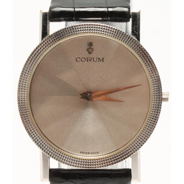 ⭐️希少 CORUM オリンポス 18K クオーツ メンズ腕時計 時計 - 時計