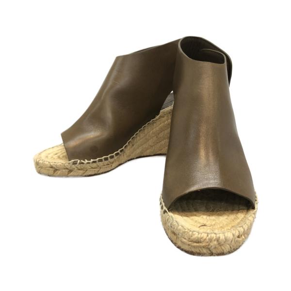 セリーヌ ウェッジソールサンダル レディース SIZE 36 (M) CELINE 中古