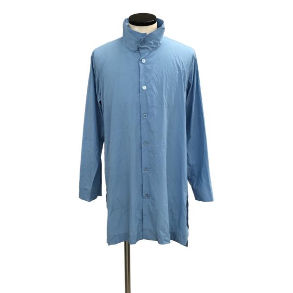 美品 ISSEY MIYAKE 23SS ロングシャツ 2 ブラック 美品 ISSEY MIYAKE 23SS ロングシャツ 2 ブラック