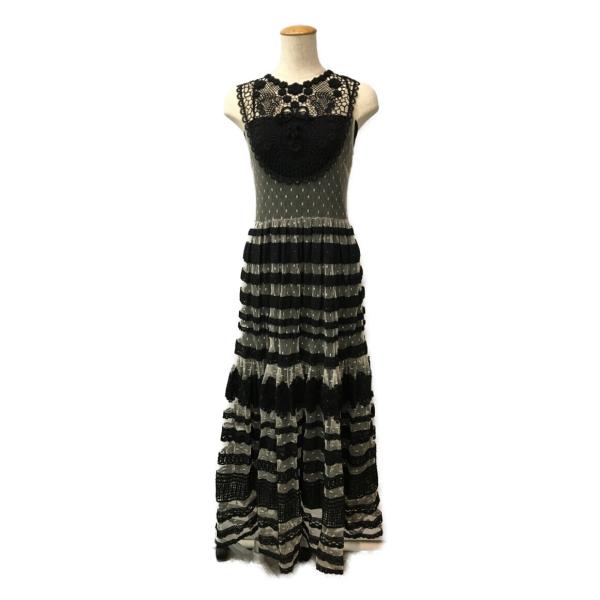 美品　RED VALENTINO ベージュ ノースリーブ ワンピース RED VALENTINO ノースリーブワンピース 新品 タグ付き - メルカリ