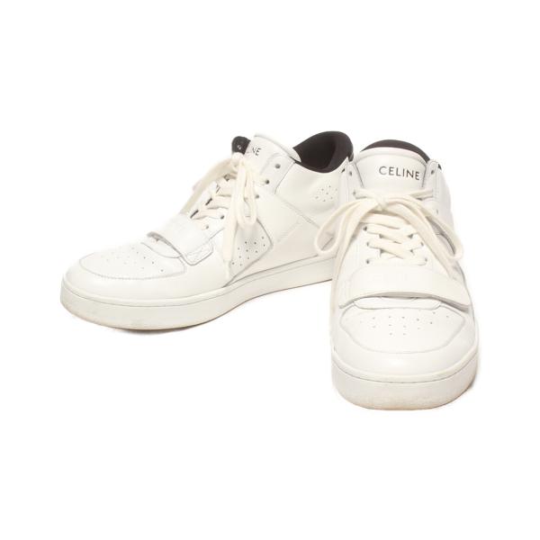 CELINEセリーヌ　CT‐02 サイズ42美品 セリーヌ スニーカー CT-02 ベルクロストラップ メンズ SIZE 42 (XL