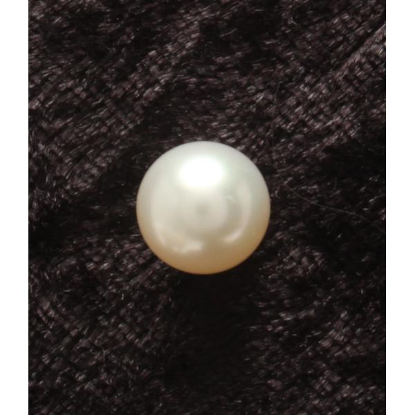 美品 MIKIMOTO ミキモト K14 パール2珠 ピンブローチ ミキモト ピンブローチ K14 パール レディース MIKIMOTO 中古