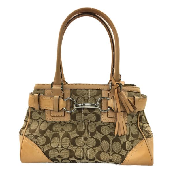 コーチ ハンドバッグ 10245 シグネチャー レディース COACH 中古 
