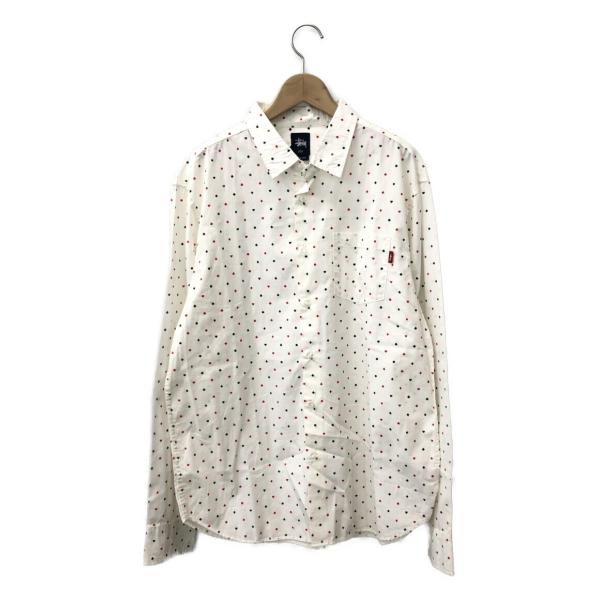 ステューシー 長袖シャツ トランプ柄 メンズ SIZE L (L) STUSSY