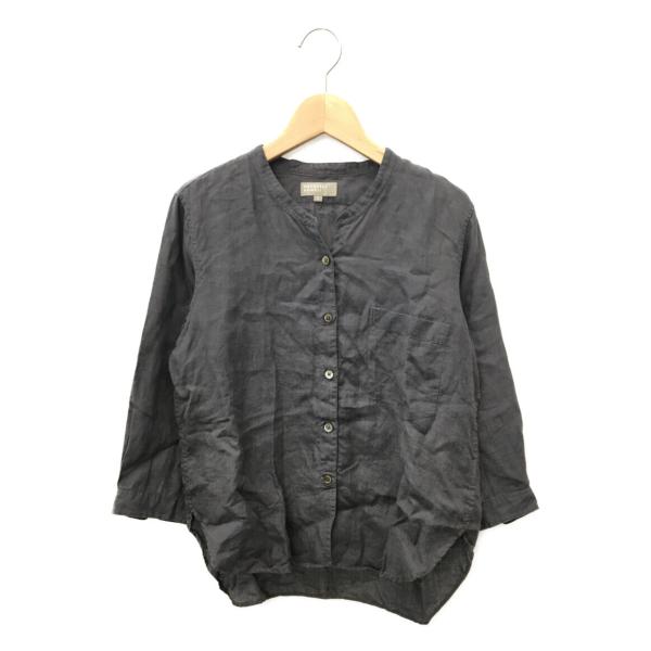 マーガレットハウエル バンドカラーシャツ リネン レディース SIZE 1