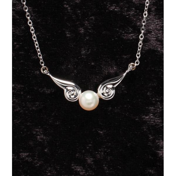 MIKIMOTO ミキモト パール 真珠 ネックレス シルバー レディース