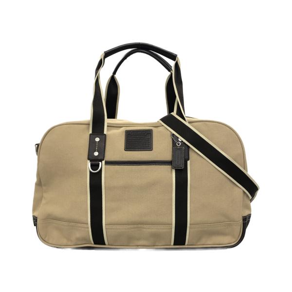 コーチ　ボストンバッグ　メンズ コーチ 2way ボストンバッグ ショルダーバッグ 斜め掛け F70582