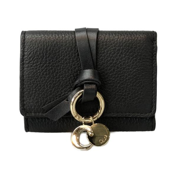 レディース Chloe クロエ 01-22-60-65 三つ折り財布 ライトグリーン