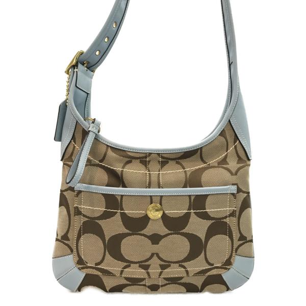 COACH F10768 ワンショルダーバッグ シグネチャー レザー コーチ ワンショルダーバッグ 斜め掛け F10768 シグネチャー
