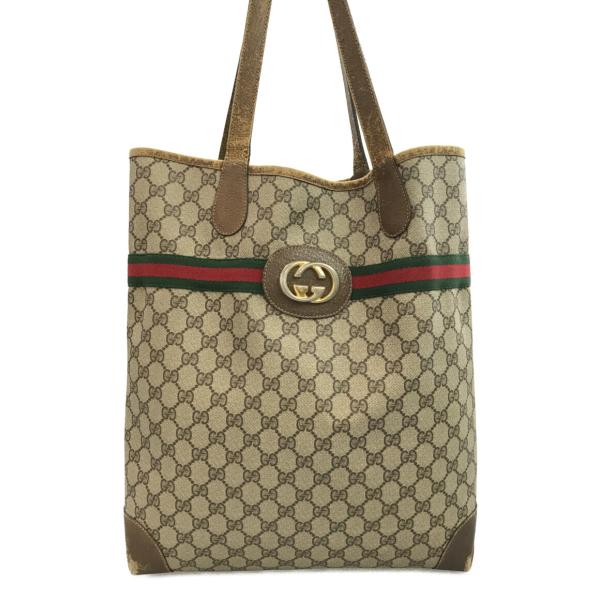 VINTAGE●GUCCI●グッチ GG ブラウン トートバッグ 楽天市場】【中古】GUCCI（グッチ）297006 ホースビット トート