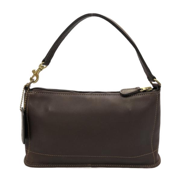 ヴィンテージ】old Coach ハンドバッグ 9311 グローブレザー 茶 