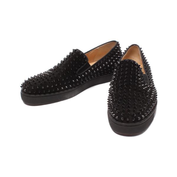 クリスチャンルブタン スリッポン スタッズ メンズ SIZE 43 (XL以上