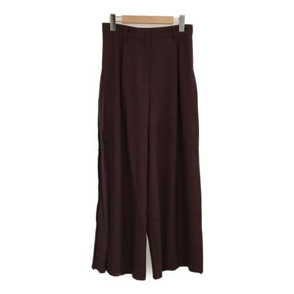 美品 クラネ サイドプリーツワイドパンツ レディース SIZE 2 (M) CLANE