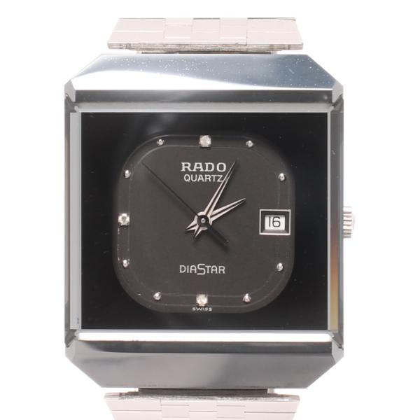 RADO - RADO ラドー ダイヤスター ブラック文字盤 レディース SS
