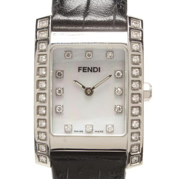 フェンディ 腕時計 クオーツ シェル 114-7000L レディース FENDI 中古