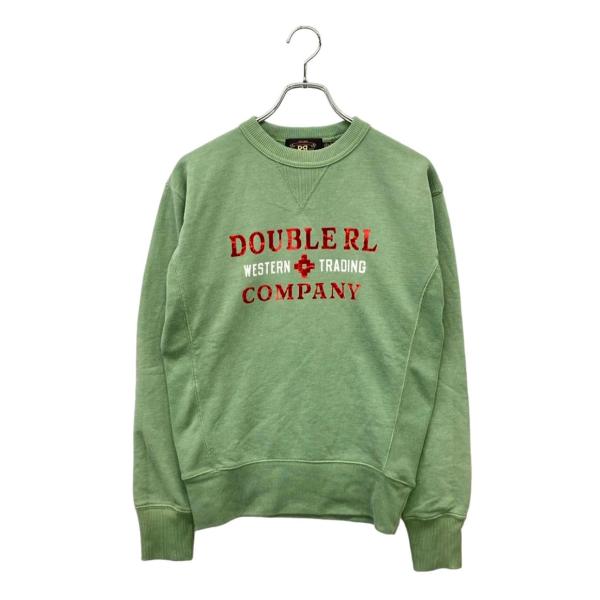 RRL & CO ダブルアールエル　ビンテージ加工　スウェット　超希少XL 希少☆ RRL(ダブルアールエル) ロゴ スウェットシャツ (RRL/スウェット