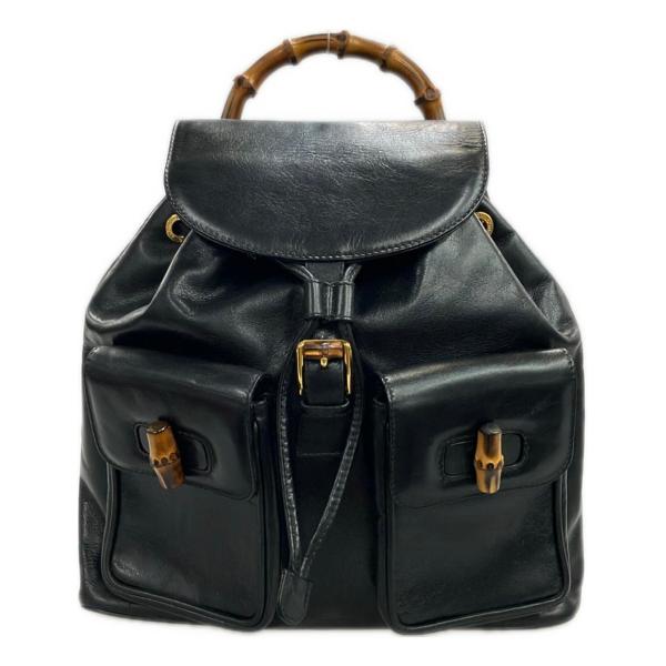 グッチ レザーリュック バンブー 003 2058 0016 レディース GUCCI 中古