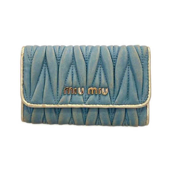 ミュウミュウ 6連キーケース マテラッセ レディース MiuMiu 中古