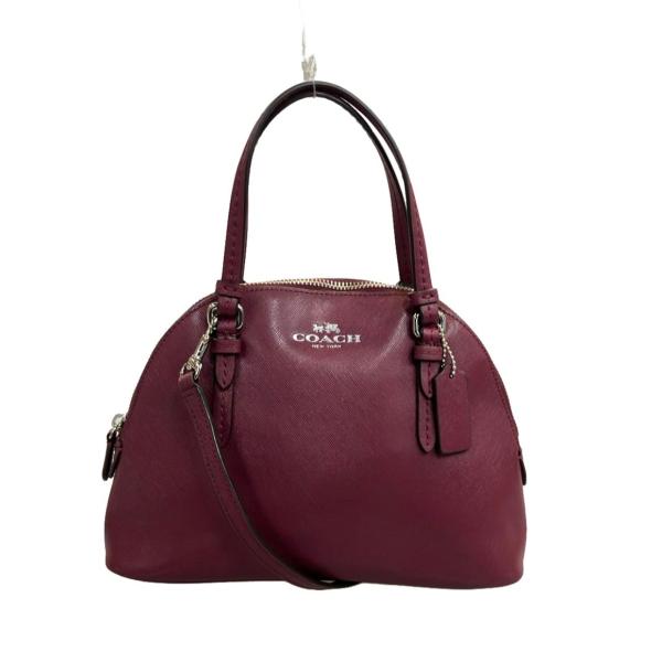 美品 コーチ 2wayハンドバッグ ショルダーバッグ 斜め掛け