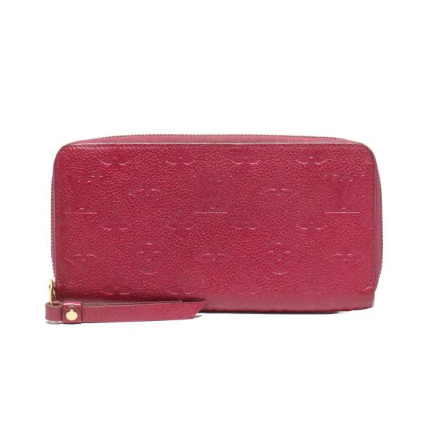 ルイ ヴィトン モノグラム アンプラント ジッピー ウォレット 長財布 ラウンドファスナー M60549 レザー レディース LOUIS VUITTON 【1-0266725】 ルイ・ヴィトン ラウンドファスナー長財布 ジッピーウォレット