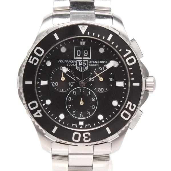 まる男　タグホイヤー TAG HEUER CAN1010 アクアレーサー タグホイヤー 腕時計 アクアレーサー クオーツ ブラック CAN1010