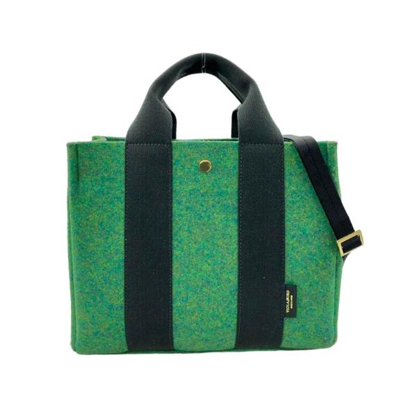 美品 ヴィオラドーロ 2way フェルトトートバッグ ミニショルダー