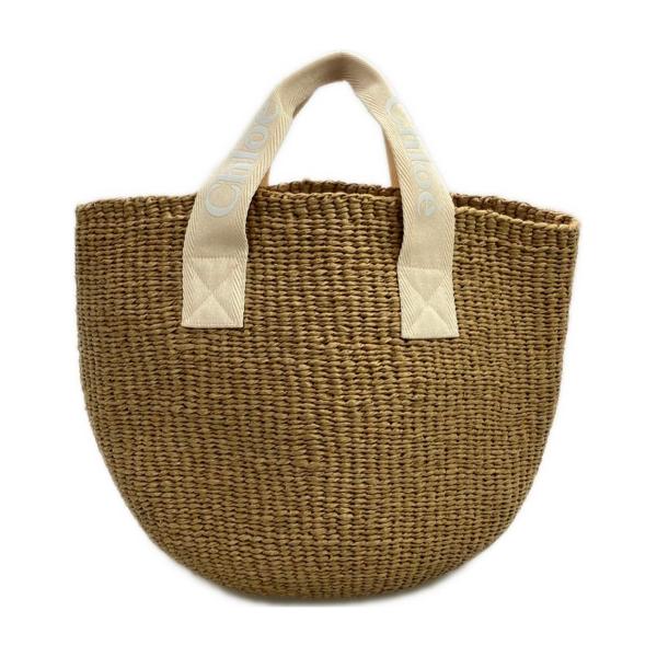 美品 クロエ ミフコ ハンドバッグ トートバッグ かごバッグ レディース