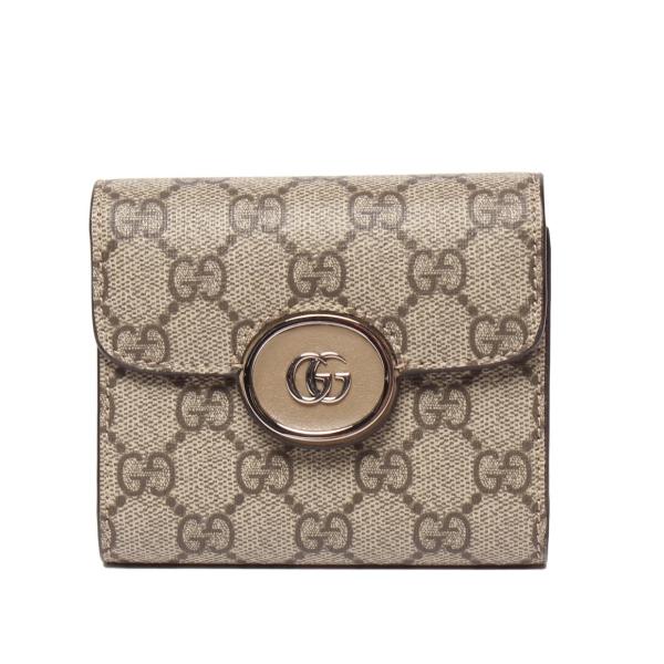 グッチ 三つ折り財布 GGスプリーム 760197 2067 ユニセックス GUCCI