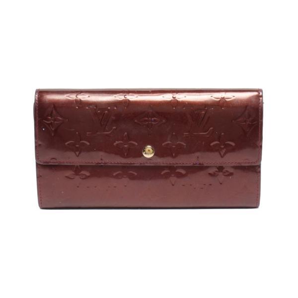 ルイ・ヴィトン 長財布 ポルトフォイユ サラ ヴェルニ M93577