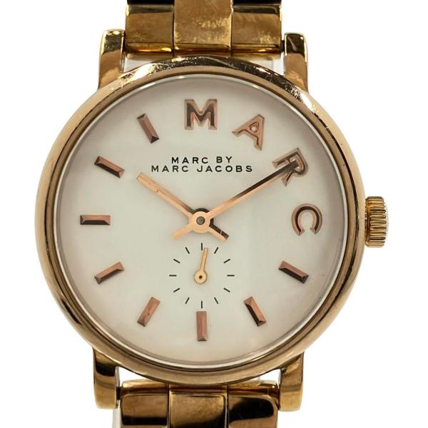 マークバイマークジェイコブス 腕時計 クオーツ シルバー MBM3248