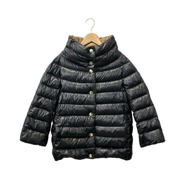 美品 ヘルノ ダウンジャケット リバーシブル レディース SIZE 42 (L