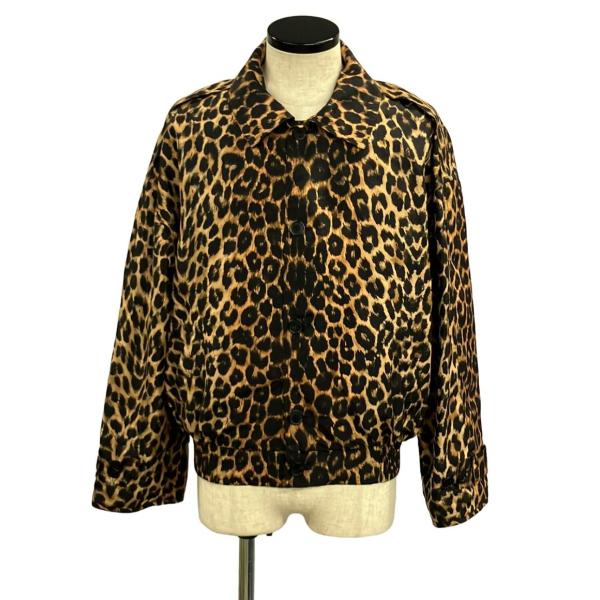 サンローランパリ ローラ着用モデル レオパード総柄ベスト ミリタリー サンローランパリ ローラ着用モデル レオパード総柄ベスト