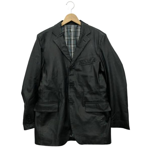 バーバリーブラックレーベル レザージャケット メンズ SIZE M (M バーバリーブラックレーベル レザージャケット メンズ SIZE M (M
